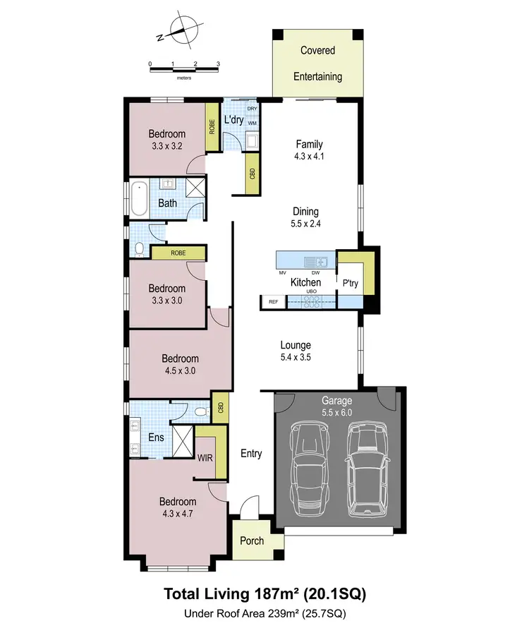 Floorplan of Homely house listing, 10 Lillypilly Street, Warragul VIC 3820