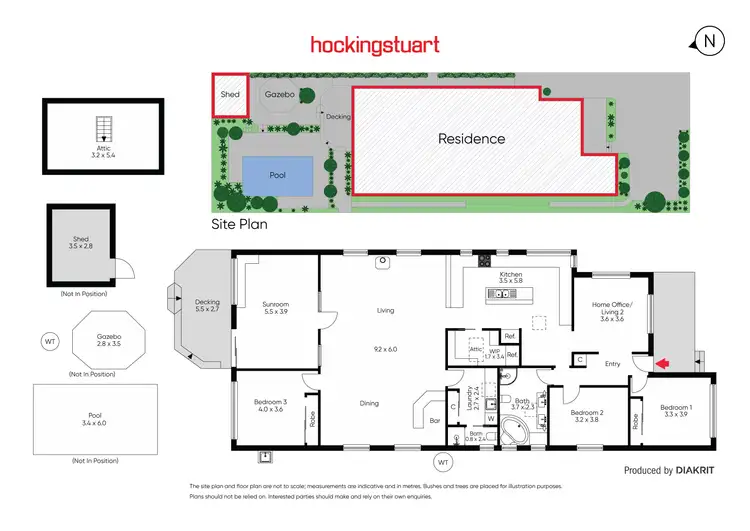 Floorplan of Homely house listing, 76 Benbow Street, Yarraville VIC 3013