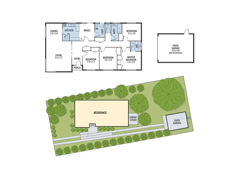 Floorplan of Homely house listing, 68 Kennedy Street, Euroa VIC 3666