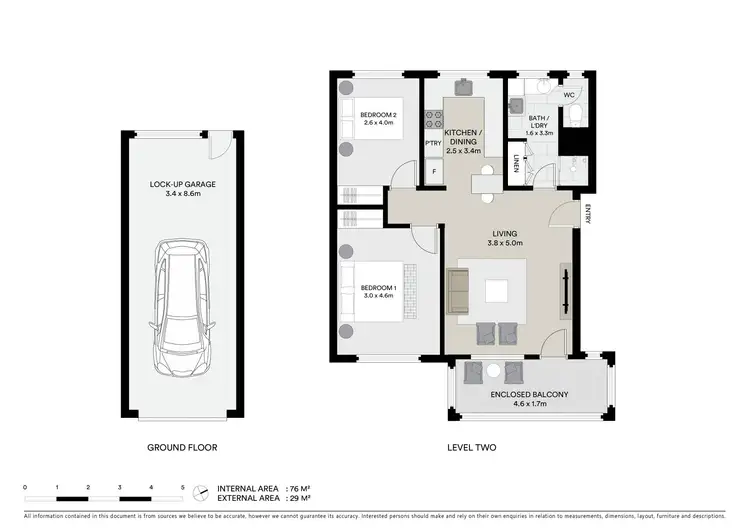 Floorplan of Homely unit listing, 6/12 Second Avenue, Maroochydore QLD 4558
