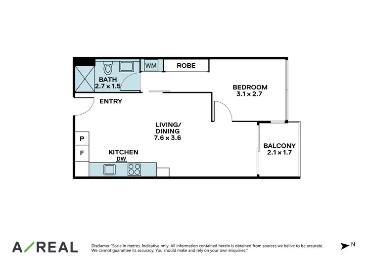 Floorplan of Homely apartment listing, 3603/639 Lonsdale Street, Melbourne VIC 3000