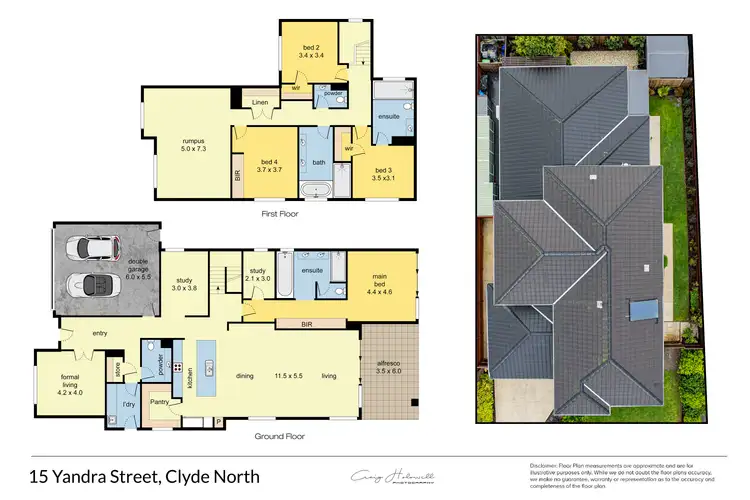 Floorplan of Homely house listing, 15 Yandra Street, Clyde North VIC 3978