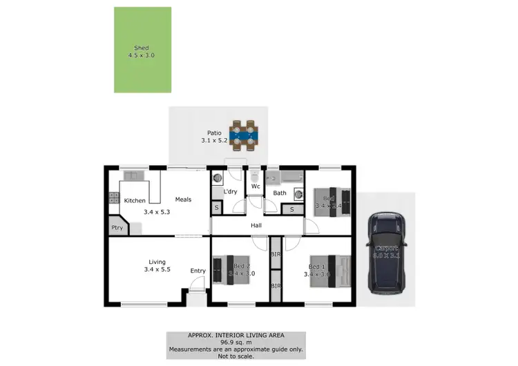 Floorplan of Homely house listing, 11 Gallipoli Street, Corowa NSW 2646