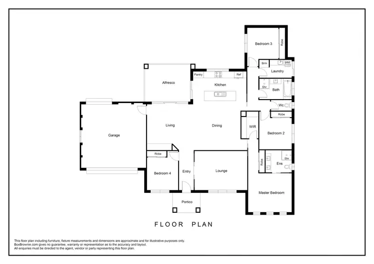 Floorplan of Homely house listing, 2 Kite Place, Wodonga VIC 3690