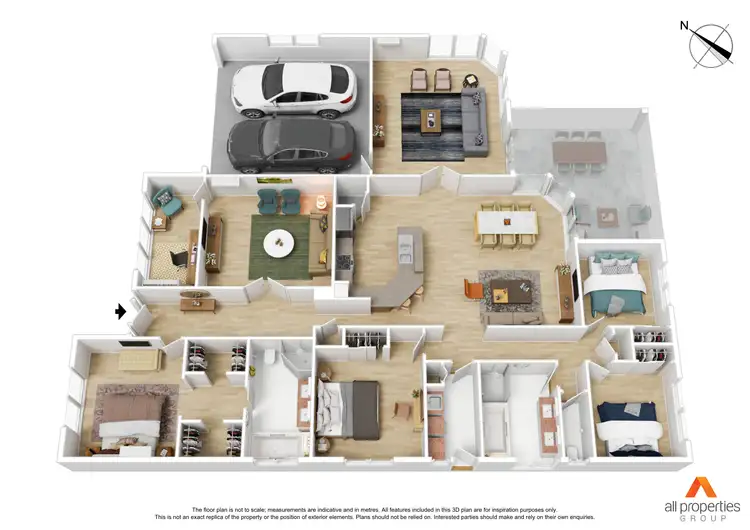 Floorplan of Homely house listing, 59 Coachwood Crescent, Forest Lake QLD 4078