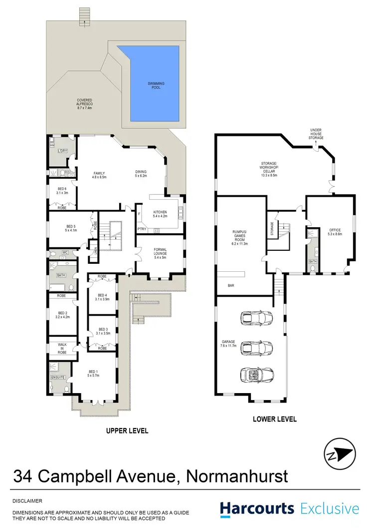 Floorplan of Homely house listing, 34 Campbell Avenue, Normanhurst NSW 2076