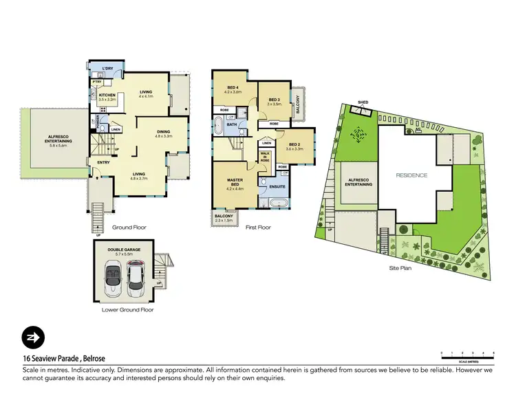 Floorplan of Homely house listing, 16 Seaview Parade, Belrose NSW 2085