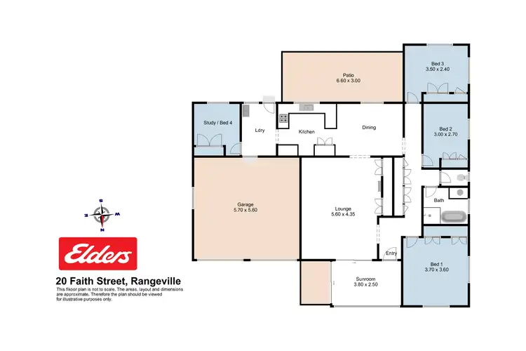 Floorplan of Homely house listing, 20 Faith Street, Rangeville QLD 4350