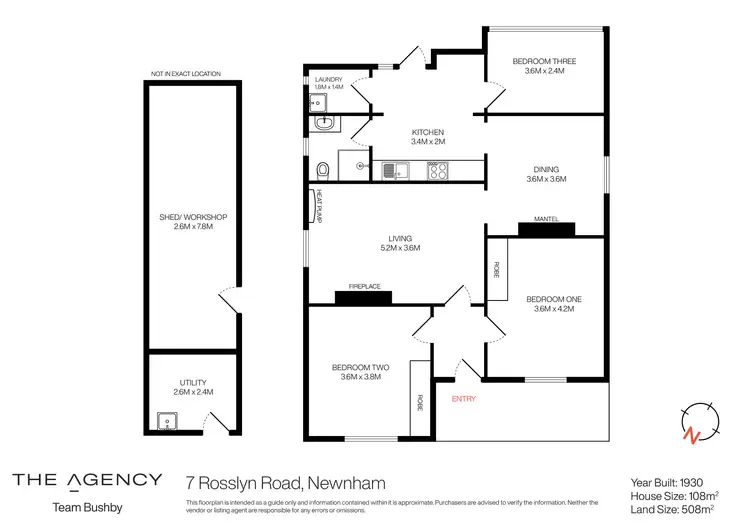 Floorplan of Homely house listing, 7 Rosslyn Road, Invermay TAS 7248