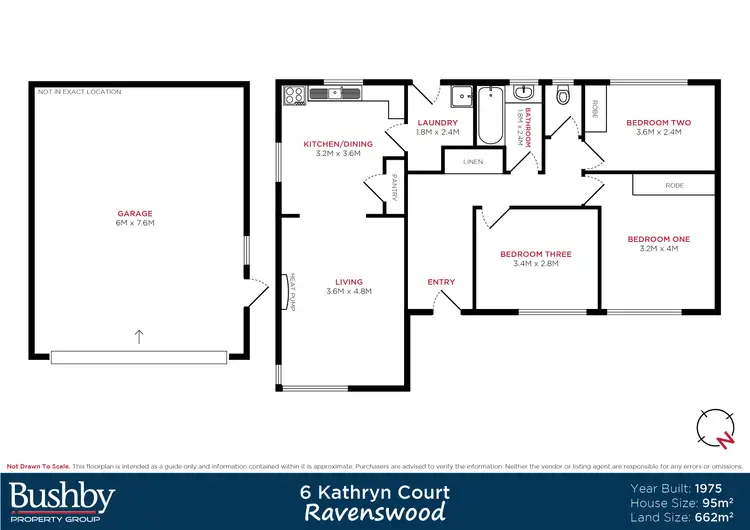 Floorplan of Homely house listing, 6 Kathryn Court, Ravenswood TAS 7250