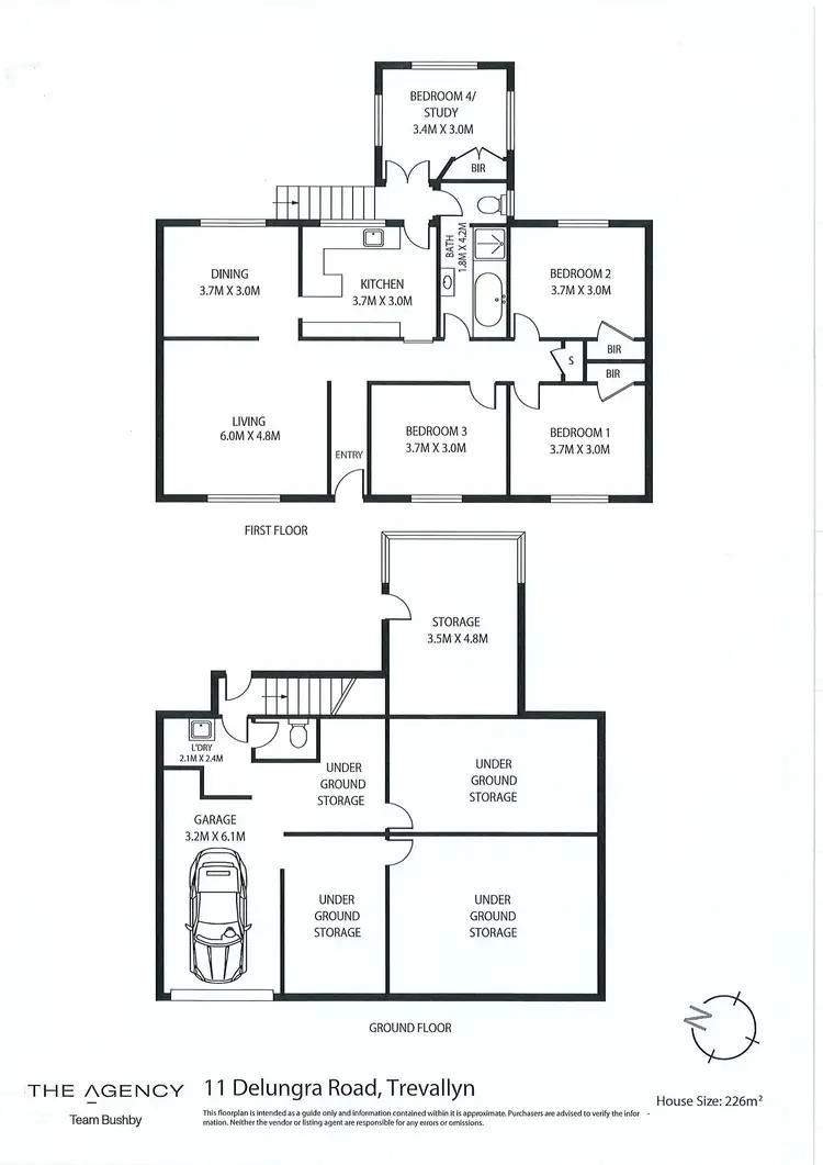 Floorplan of Homely house listing, 11 Delungra Road, Trevallyn TAS 7250