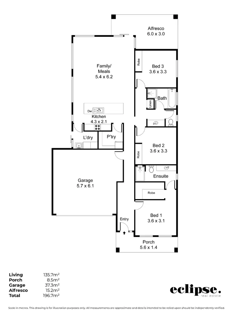 Floorplan of Homely house listing, 25 Winta Way, Lightsview SA 5085