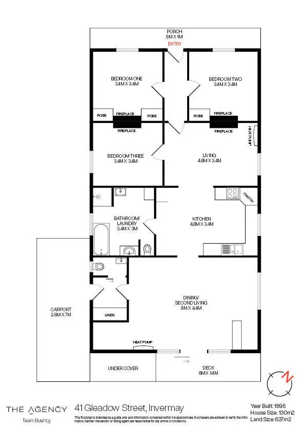 Floorplan of Homely retirement listing, 41 Gleadow Street, Invermay TAS 7248