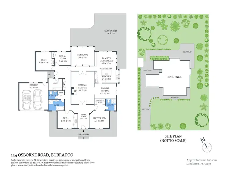 Floorplan of Homely house listing, 144 Osborne Road, Burradoo NSW 2576