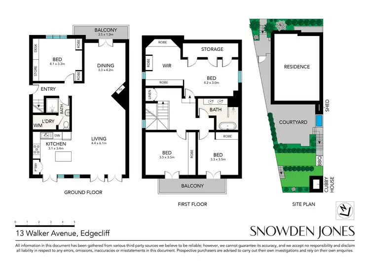 Floorplan of Homely house listing, 13 Walker Avenue, Edgecliff NSW 2027