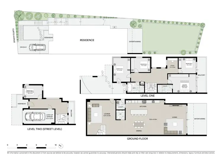 Floorplan of Homely semi-detached listing, 16A Curtis Avenue, Taren Point NSW 2229