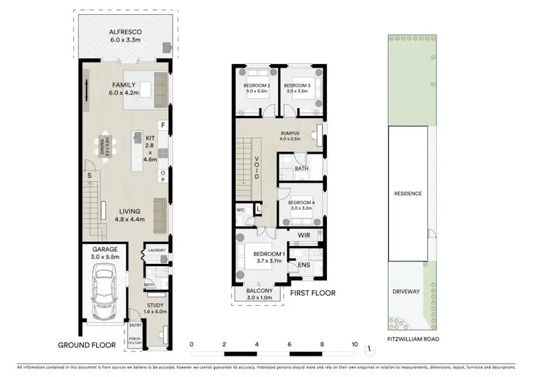 Floorplan of Homely semi-detached listing, 72 Fitzwilliam Road, Toongabbie NSW 2146