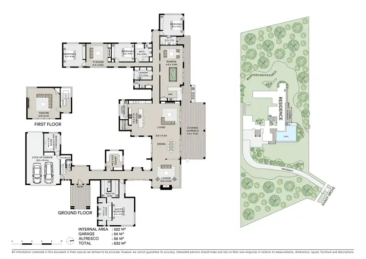 Floorplan of Homely house listing, 44 Shady Grove, Tanawha QLD 4556