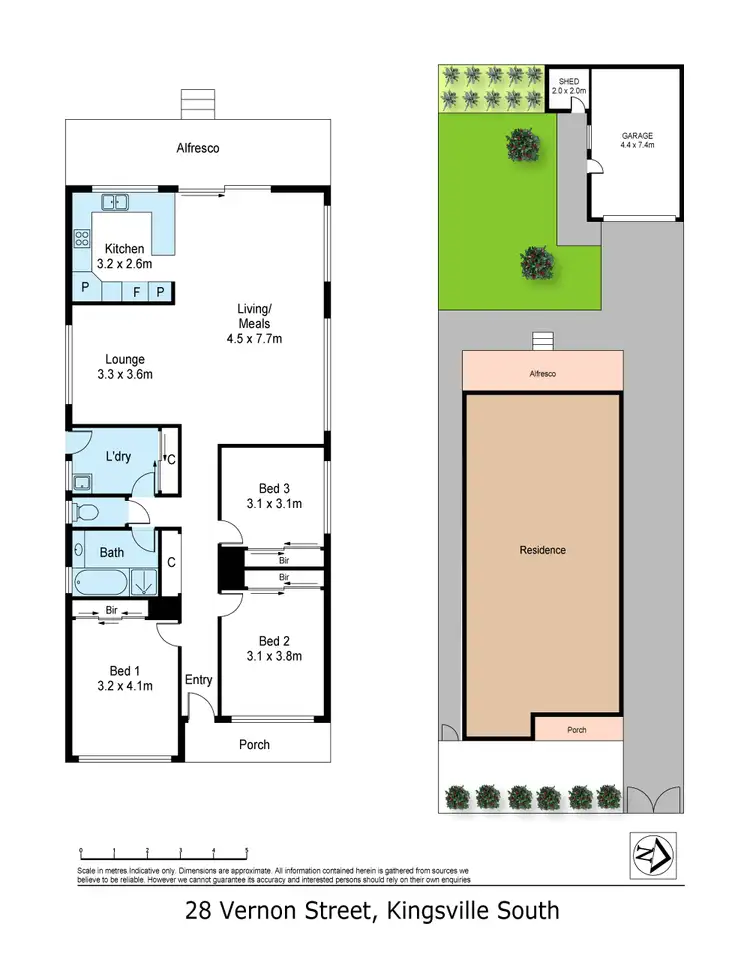 Floorplan of Homely house listing, 28 Vernon Street, South Kingsville VIC 3015