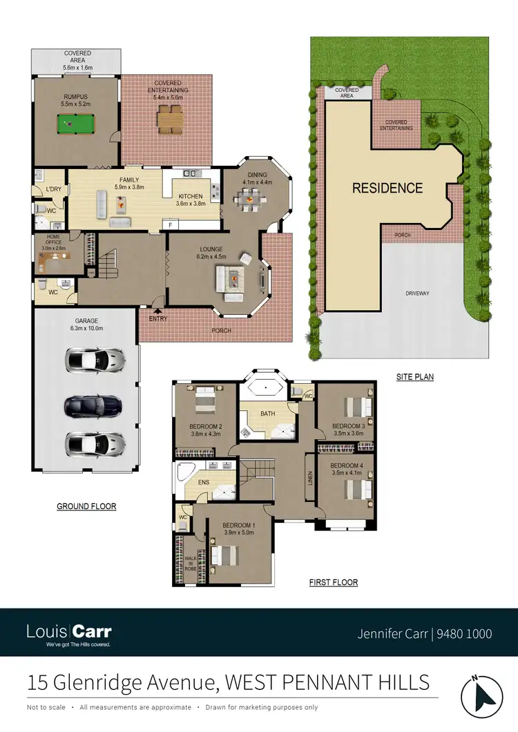 Floorplan of Homely house listing, 15 Glenridge Avenue, West Pennant Hills NSW 2125