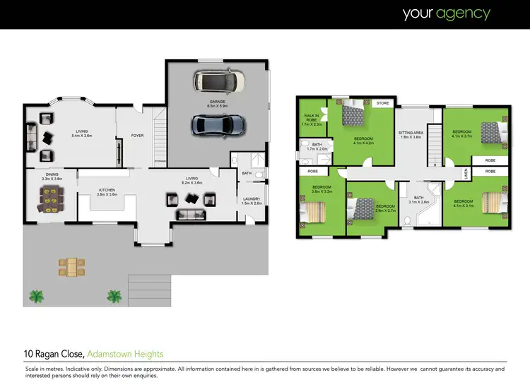 Floorplan of Homely house listing, 10 Ragan Close, Adamstown Heights NSW 2289