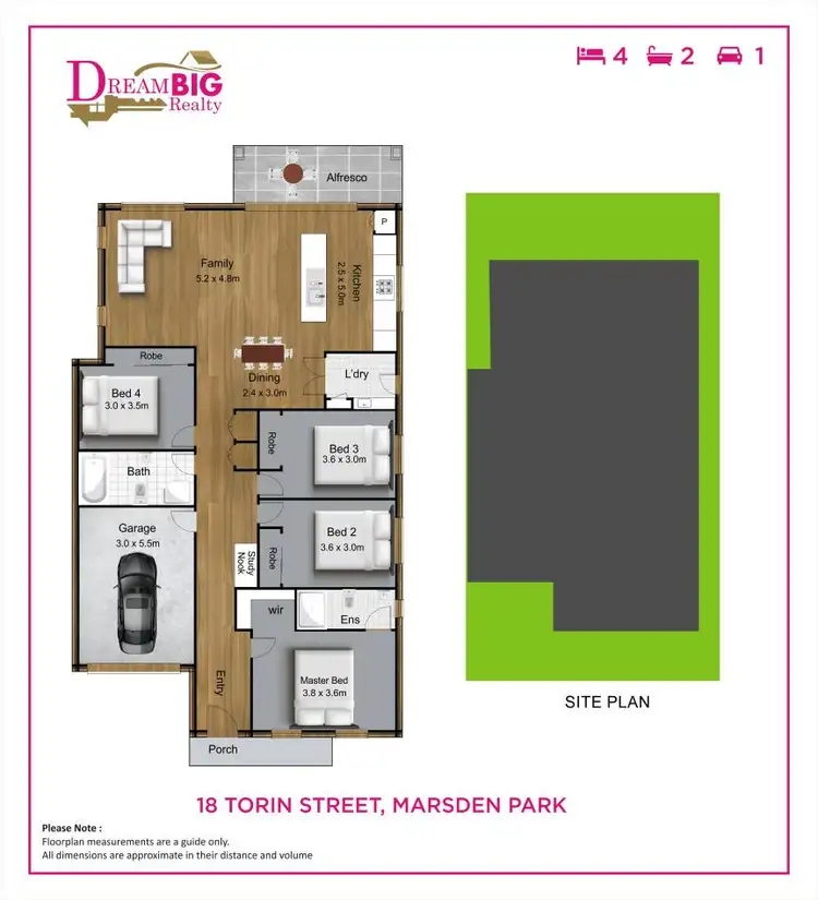 Floorplan of Homely house listing, 18 Torin Street, Marsden Park NSW 2765