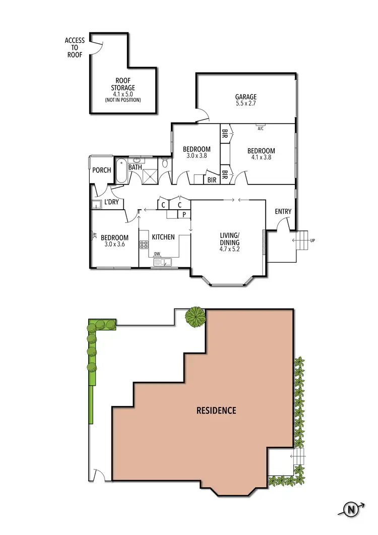 Floorplan of Homely house listing, 1/15 Marshall Avenue, Kew VIC 3101