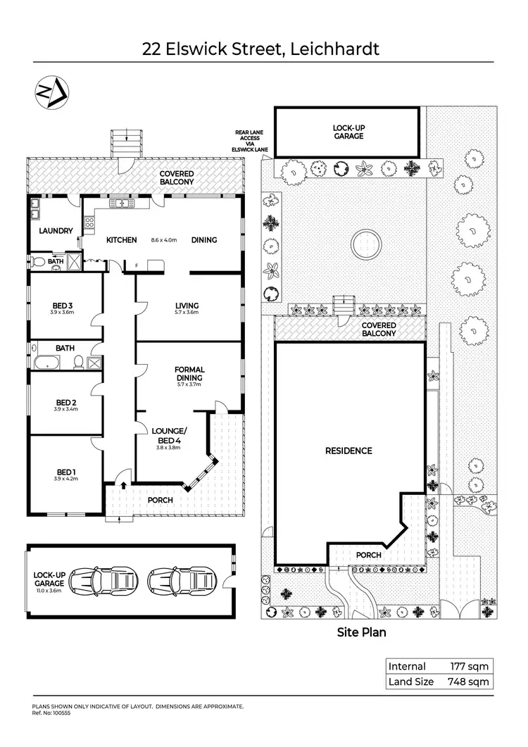 Floorplan of Homely house listing, 22 Elswick Street, Leichhardt NSW 2040