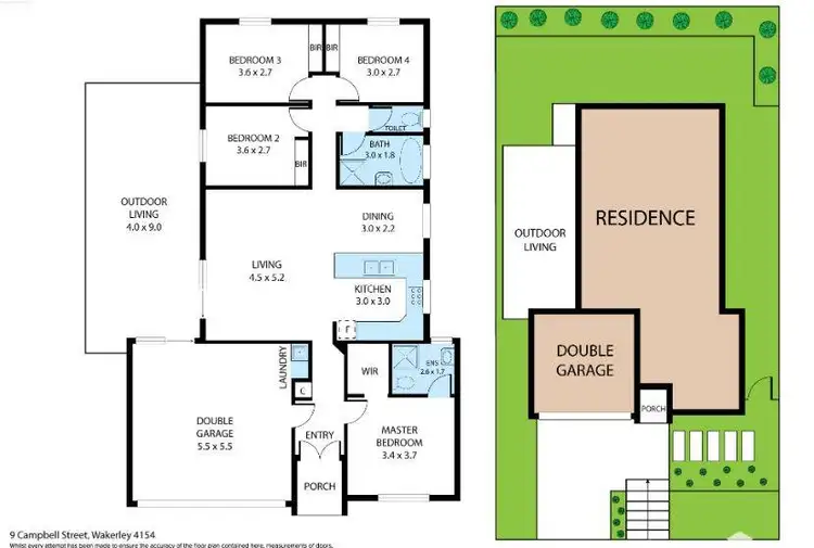 Floorplan of Homely house listing, 9 Campbell Street, Wakerley QLD 4154