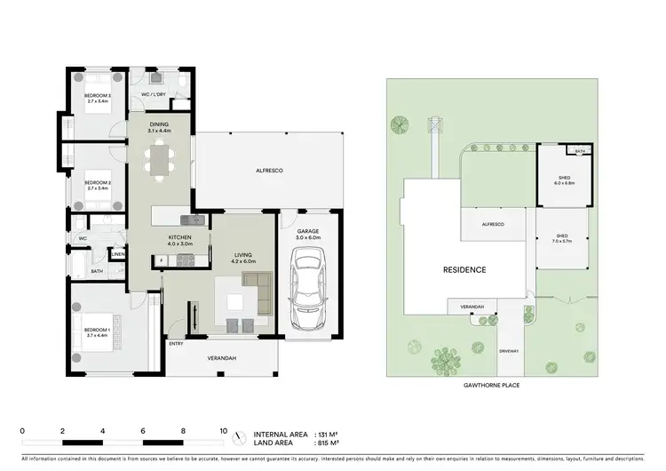 Floorplan of Homely house listing, 8 Gawthorne Place, Mudgee NSW 2850