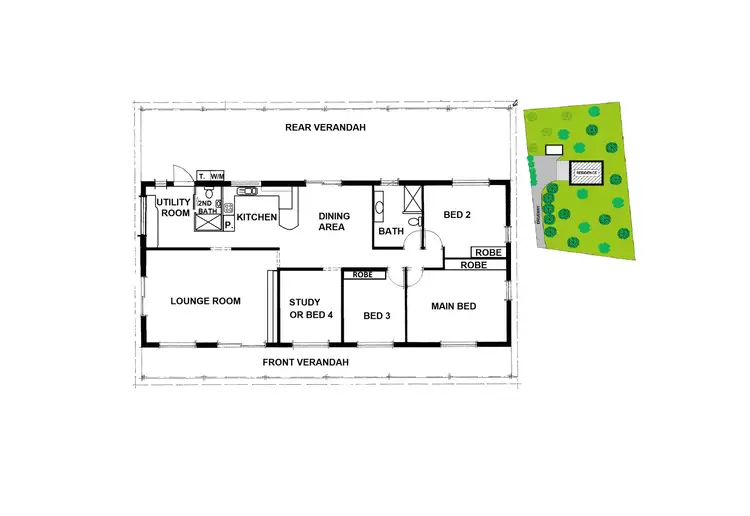 Floorplan of Homely house listing, 24 Thornbill Crescent, Howard Springs NT 835