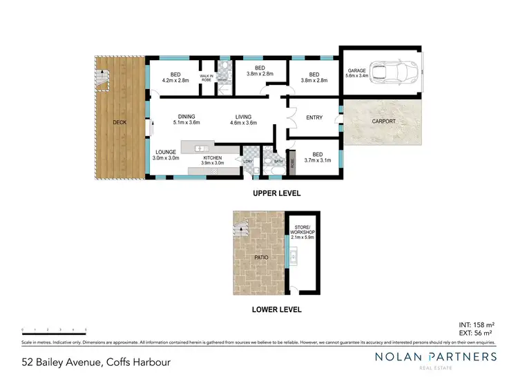 Floorplan of Homely house listing, 52 Bailey Avenue, Coffs Harbour NSW 2450