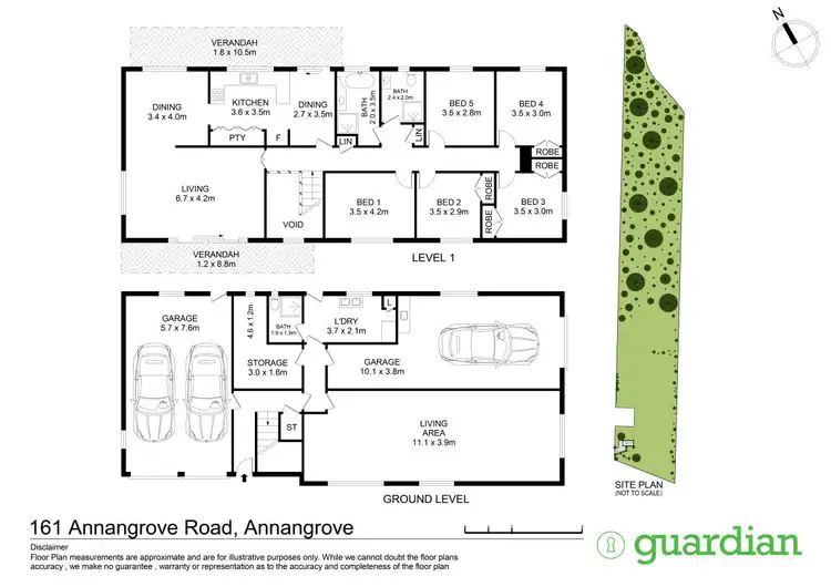 Floorplan of Homely rural property listing, 161 Annangrove Road, Annangrove NSW 2156