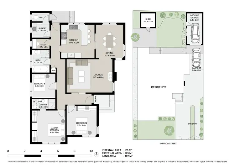 Floorplan of Homely house listing, 64 Saffron Street, Newtown VIC 3220