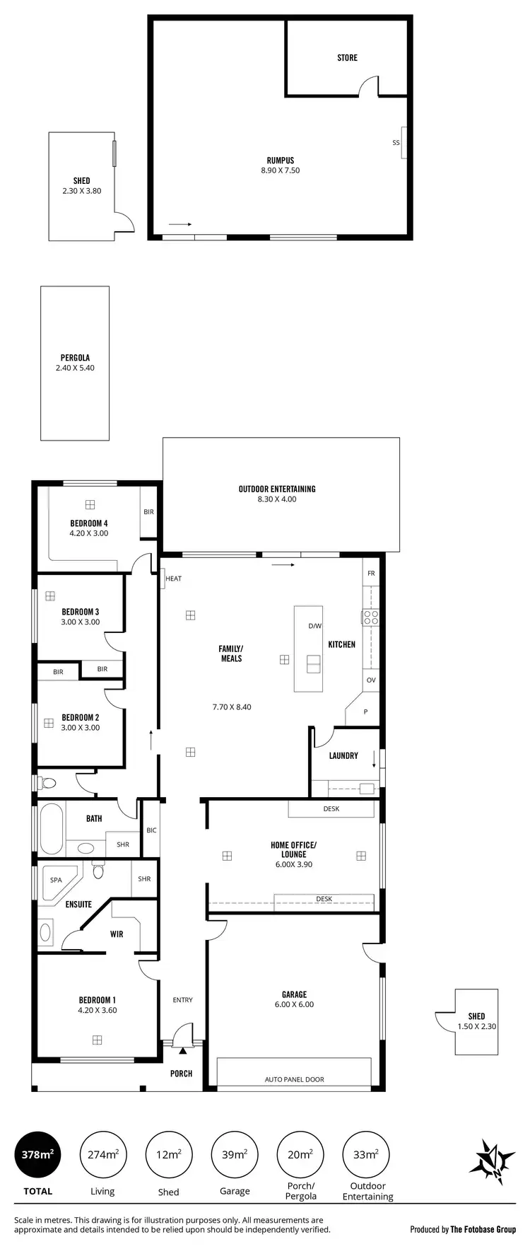 Floorplan of Homely house listing, 20 Alton Avenue, Magill SA 5072