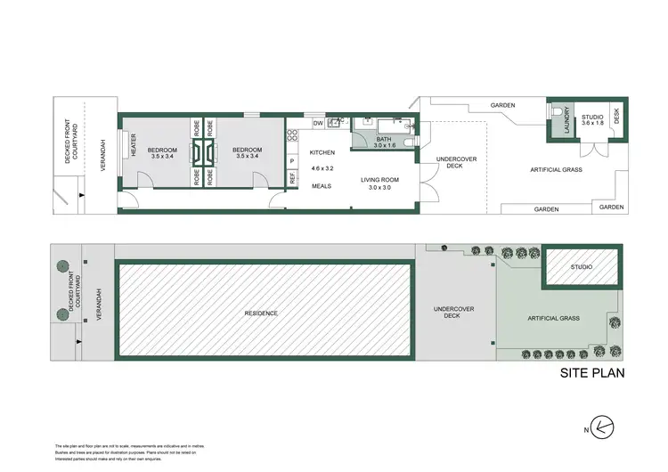 Floorplan of Homely house listing, 38 Prentice Street, Elsternwick VIC 3185