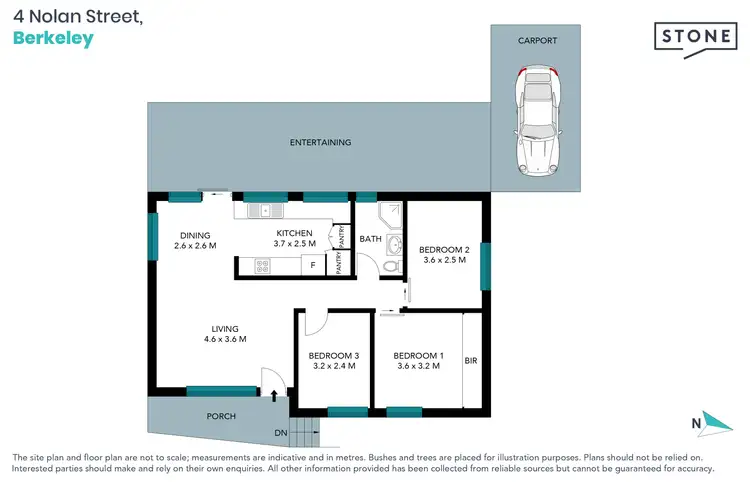 Floorplan of Homely house listing, 4 Nolan Street, Berkeley NSW 2506