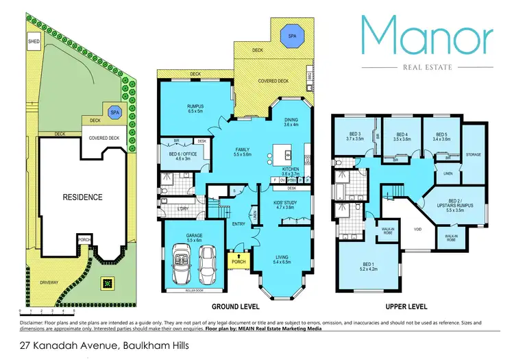 Floorplan of Homely house listing, 27 Kanadah Avenue, Baulkham Hills NSW 2153