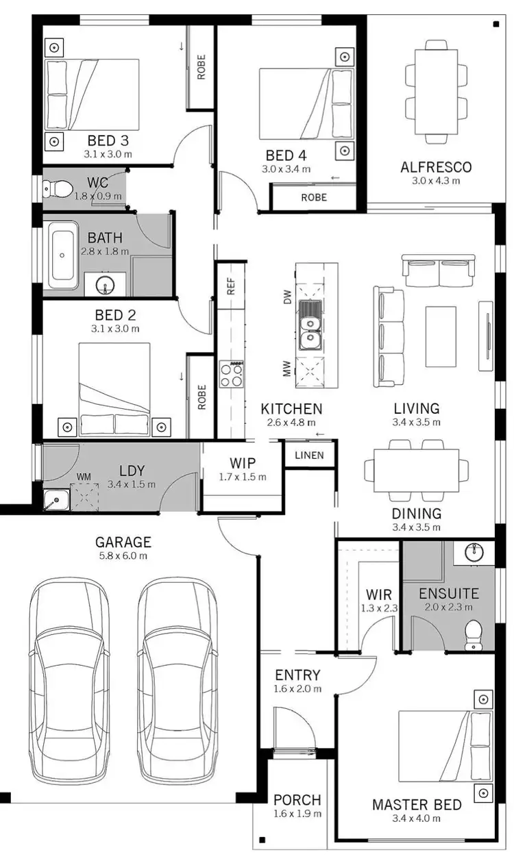 Floorplan of Homely house listing, Lot 17 Windsor Estate Cambridge Drive, Burnside QLD 4560