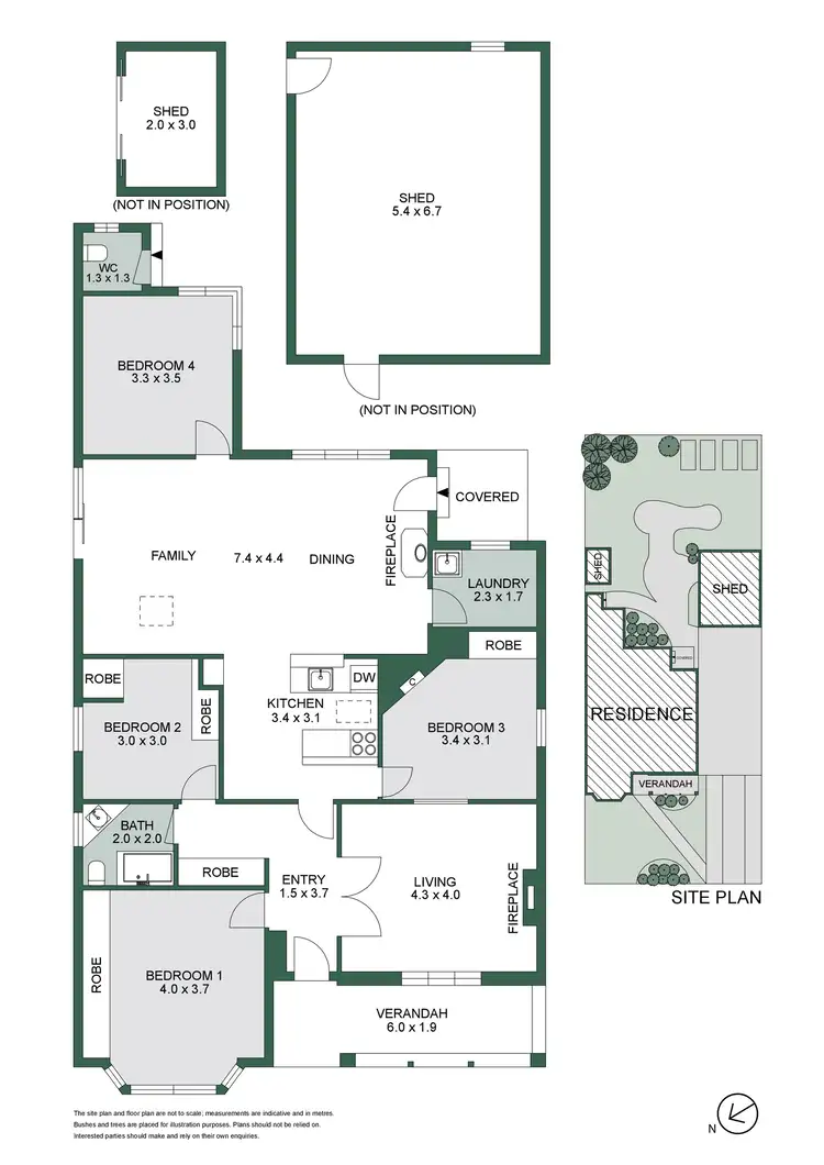 Floorplan of Homely house listing, 4 Seventh Street, Parkdale VIC 3195