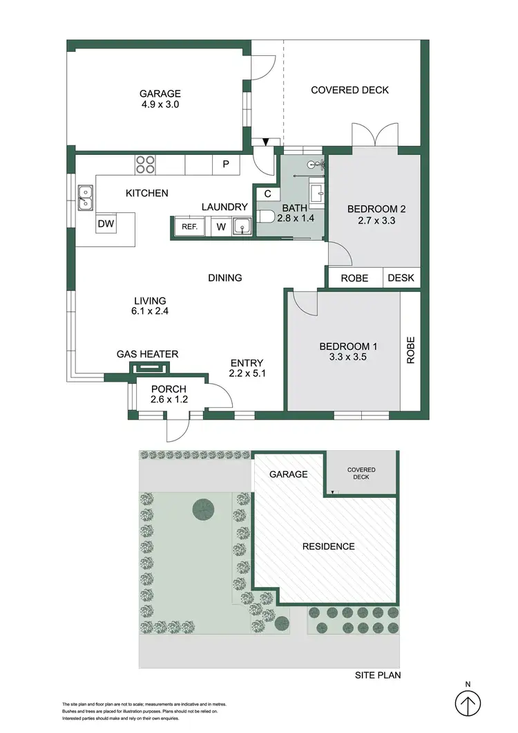 Floorplan of Homely unit listing, 1/2-4 Davies Street, Mentone VIC 3194