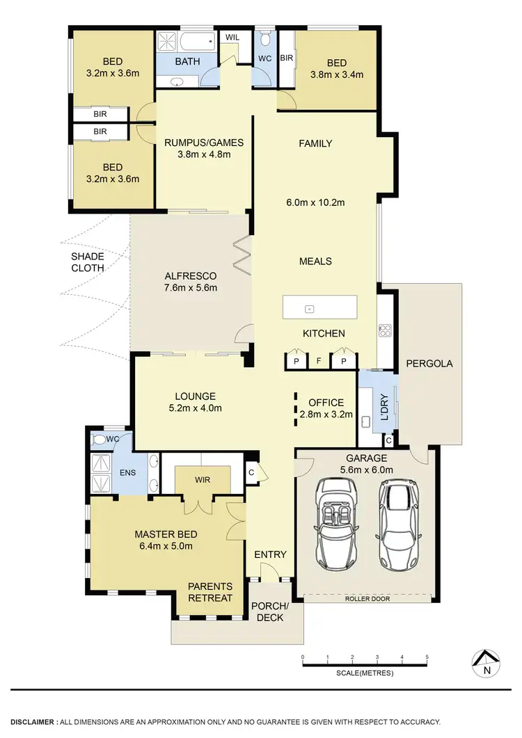 Floorplan of Homely house listing, 3 Jells Place, Caroline Springs VIC 3023