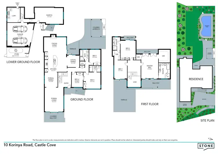 Floorplan of Homely house listing, 10 Korinya Road, Castle Cove NSW 2069