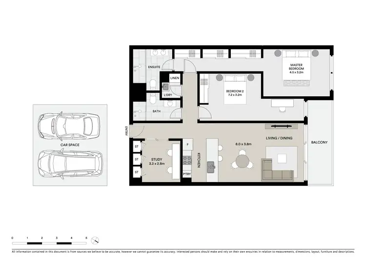Floorplan of Homely apartment listing, 209/1 Lucinda Avenue, Norwest NSW 2153