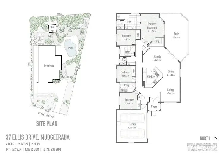 Floorplan of Homely house listing, 37 Ellis Drive, Mudgeeraba QLD 4213