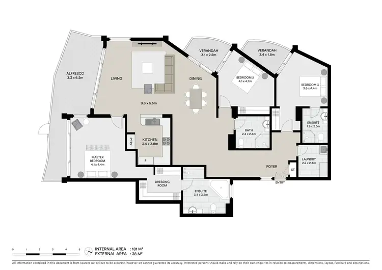 Floorplan of Homely unit listing, 1/8 Terrigal Esplanade, Terrigal NSW 2260