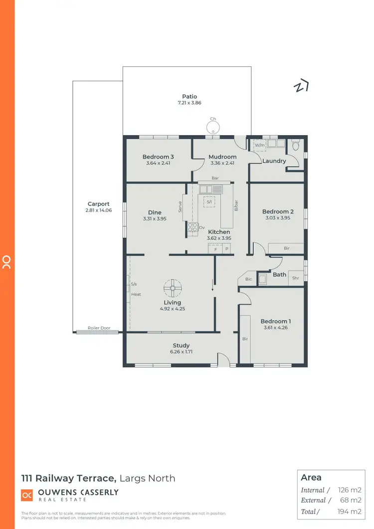 Floorplan of Homely house listing, 111 Railway Terrace, Largs North SA 5016