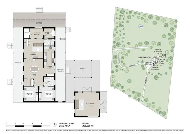 Floorplan of Homely rural property listing, 525 Kains Flat Road, Mudgee NSW 2850