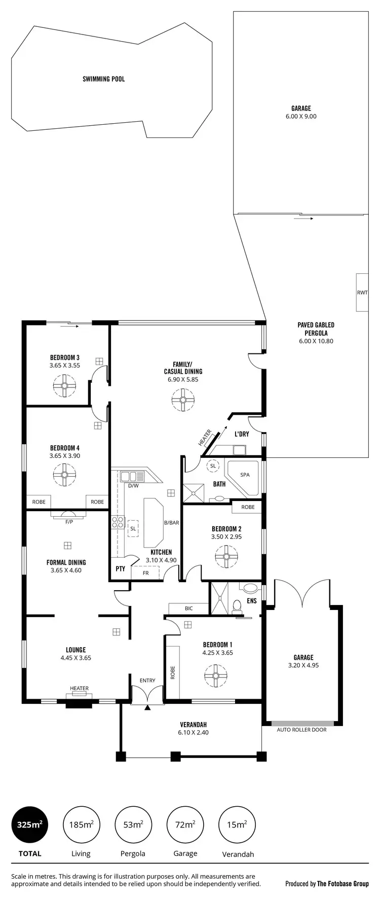 Floorplan of Homely house listing, 12 St Peters Street, Glenelg East SA 5045