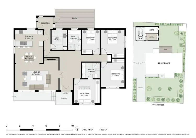 Floorplan of Homely house listing, 7 Fraser Street, Mount Pleasant VIC 3350